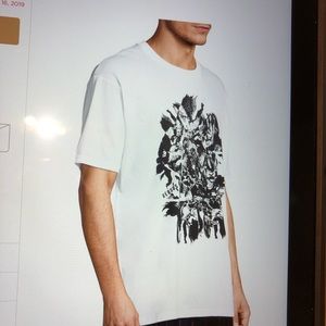 Versus printed Cotton graphic T